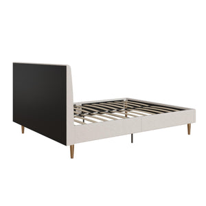 Mr. Kate Daphne Upholstered Bed - Ivory - Queen