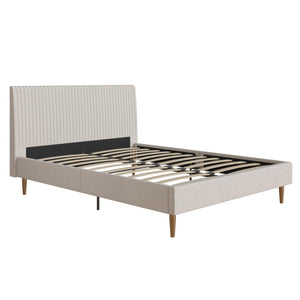 Mr. Kate Daphne Upholstered Bed - Ivory - Queen