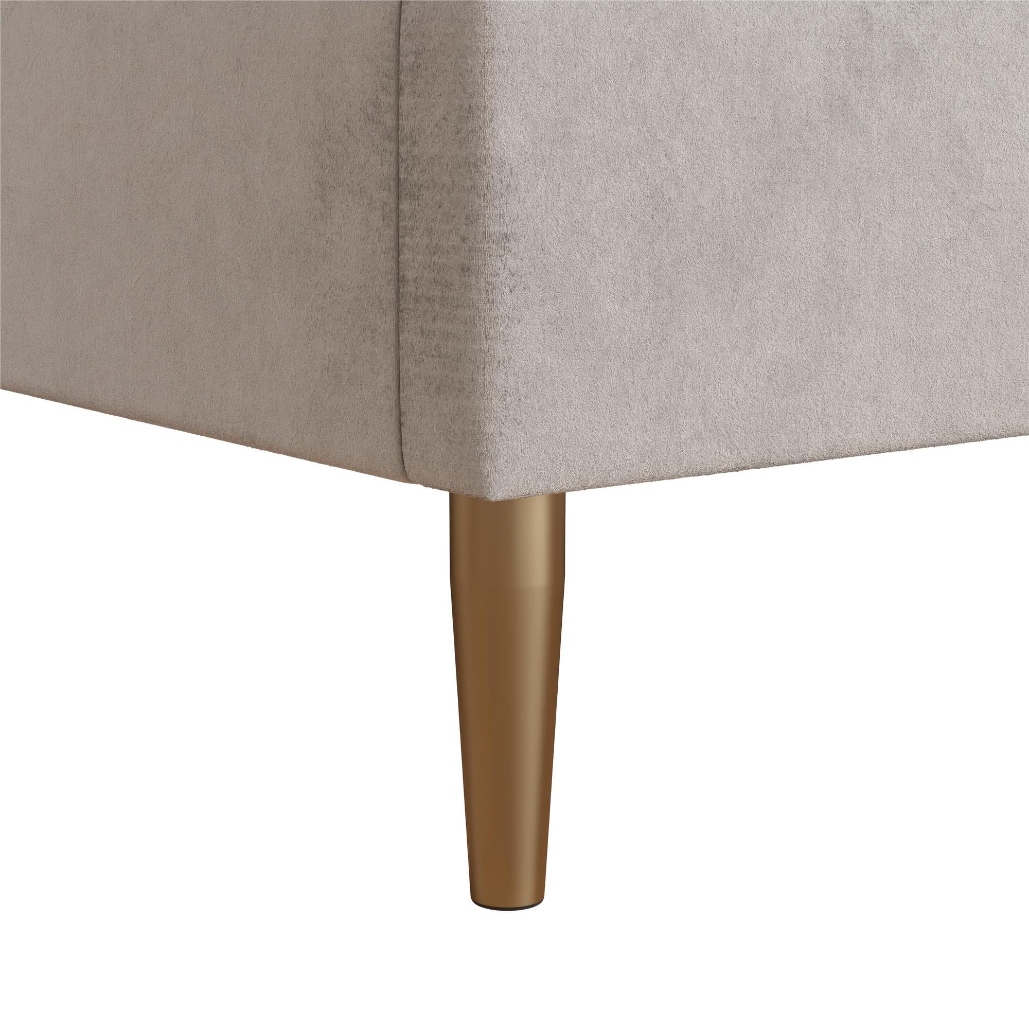 Mr. Kate Daphne Upholstered Bed - Ivory - Queen