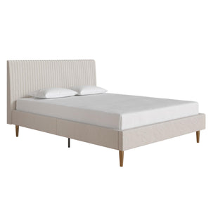 Mr. Kate Daphne Upholstered Bed - Ivory - Full