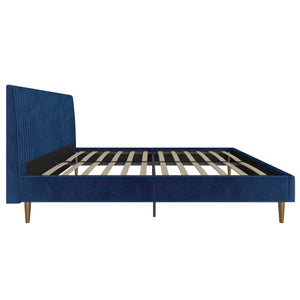 Mr. Kate Daphne Upholstered Bed - Blue - Full