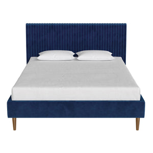 Mr. Kate Daphne Upholstered Bed - Blue - Full