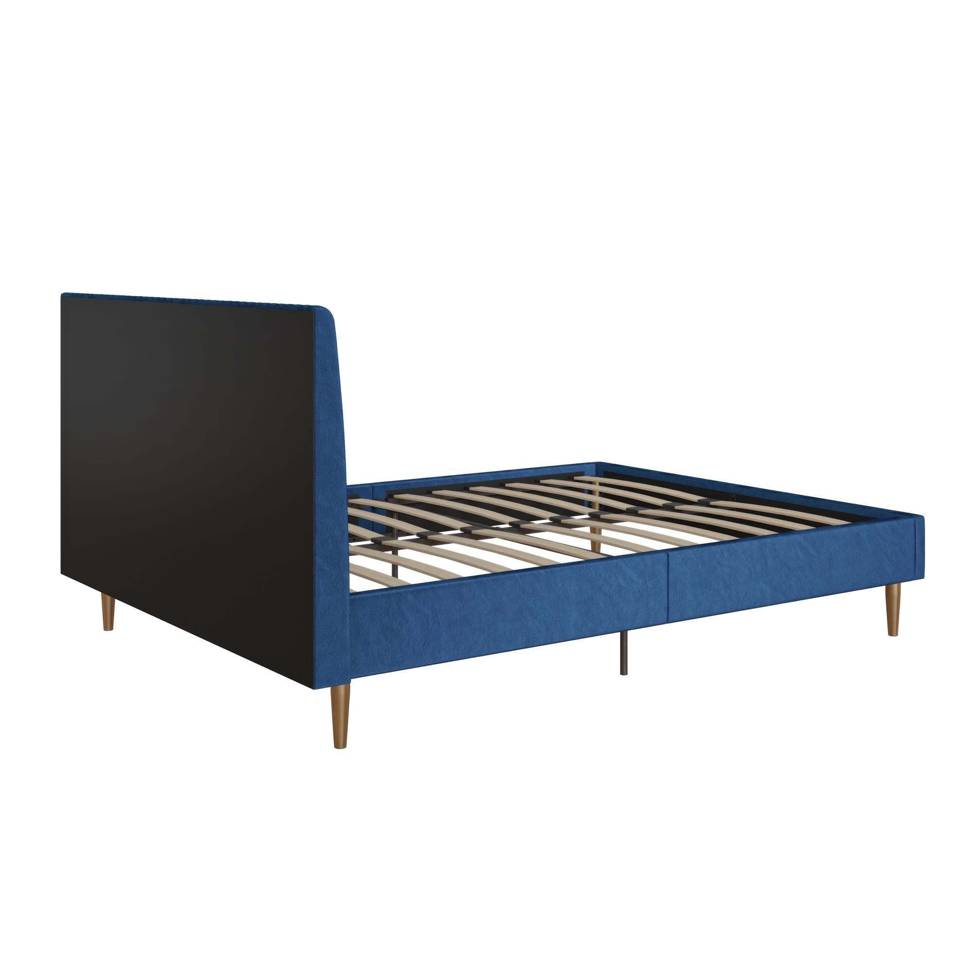 Mr. Kate Daphne Upholstered Bed - Blue - Queen