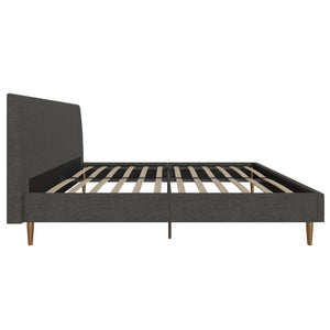 Mr. Kate Daphne Upholstered Bed - Dark Gray - Full