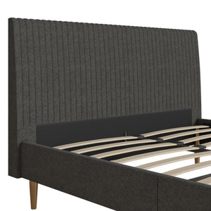 Mr. Kate Daphne Upholstered Bed - Dark Gray - Full
