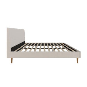 Mr. Kate Daphne Upholstered Bed - Ivory - King