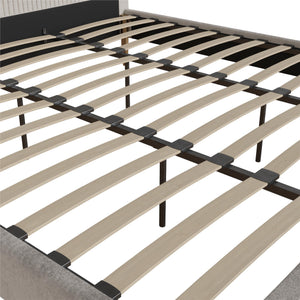 Mr. Kate Daphne Upholstered Bed - Ivory - King