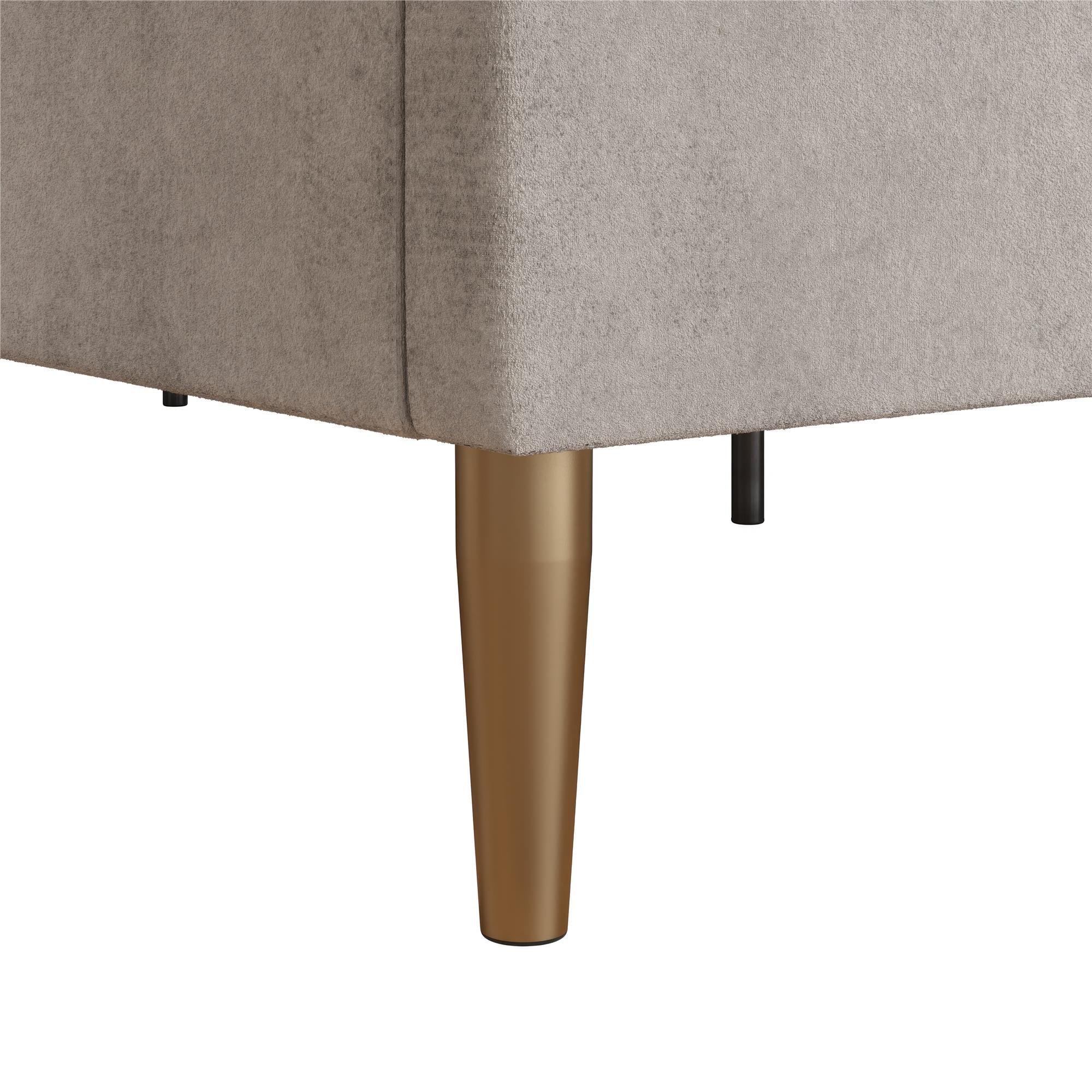 Mr. Kate Daphne Upholstered Bed - Ivory - King