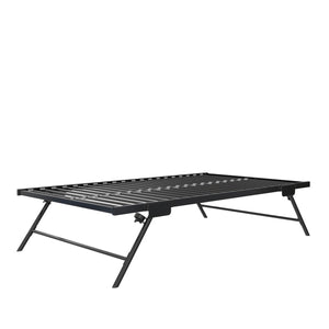DHP Oddny Metal Daybed with Pop Up Trundle Bed - Black - Twin