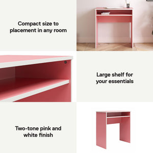 Ameriwood Home Kennedy Computer Desk - Pink