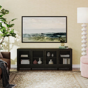 Mr. Kate Tess TV Stand for TVs up to 65" - Black Oak
