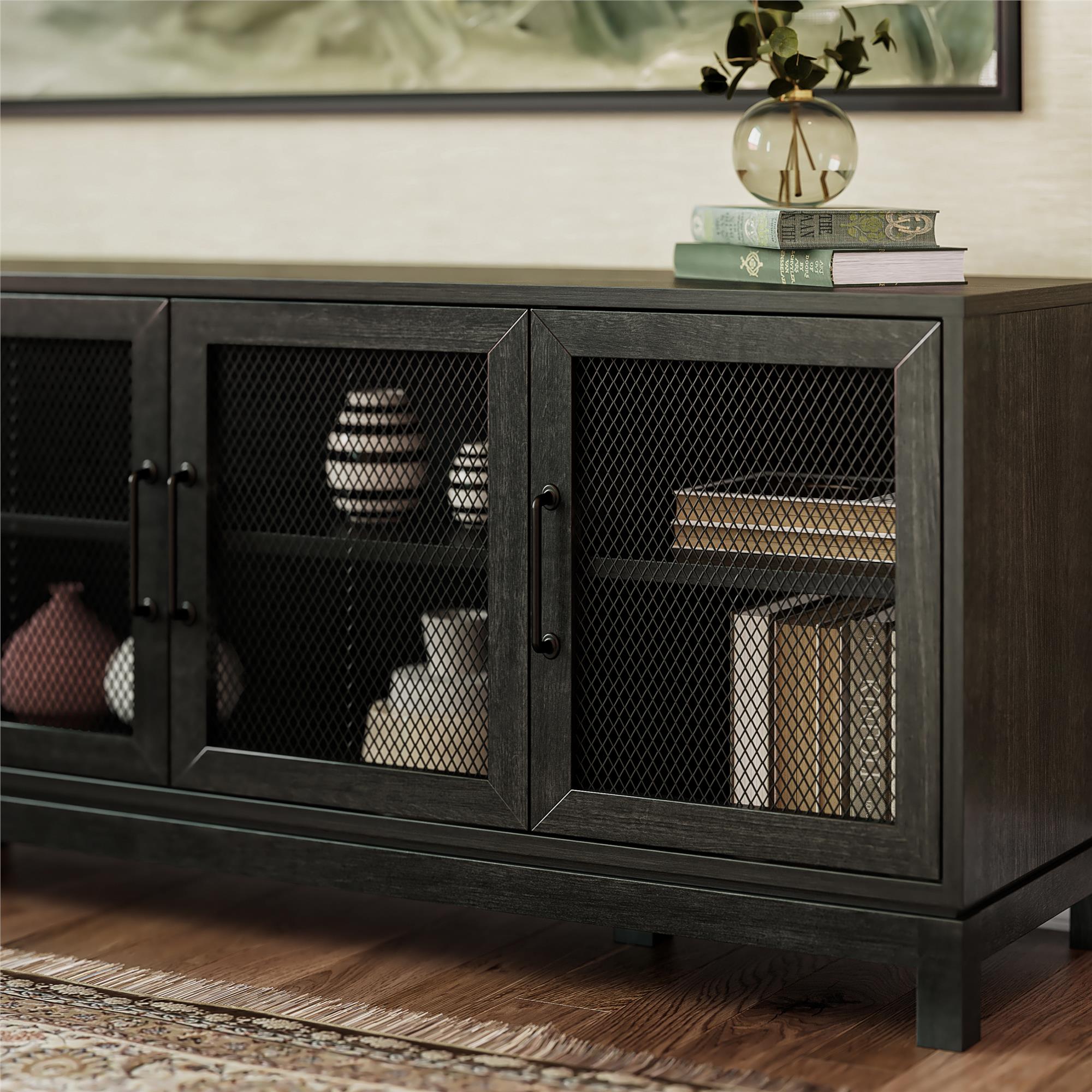 Mr. Kate Tess TV Stand for TVs up to 65" - Black Oak