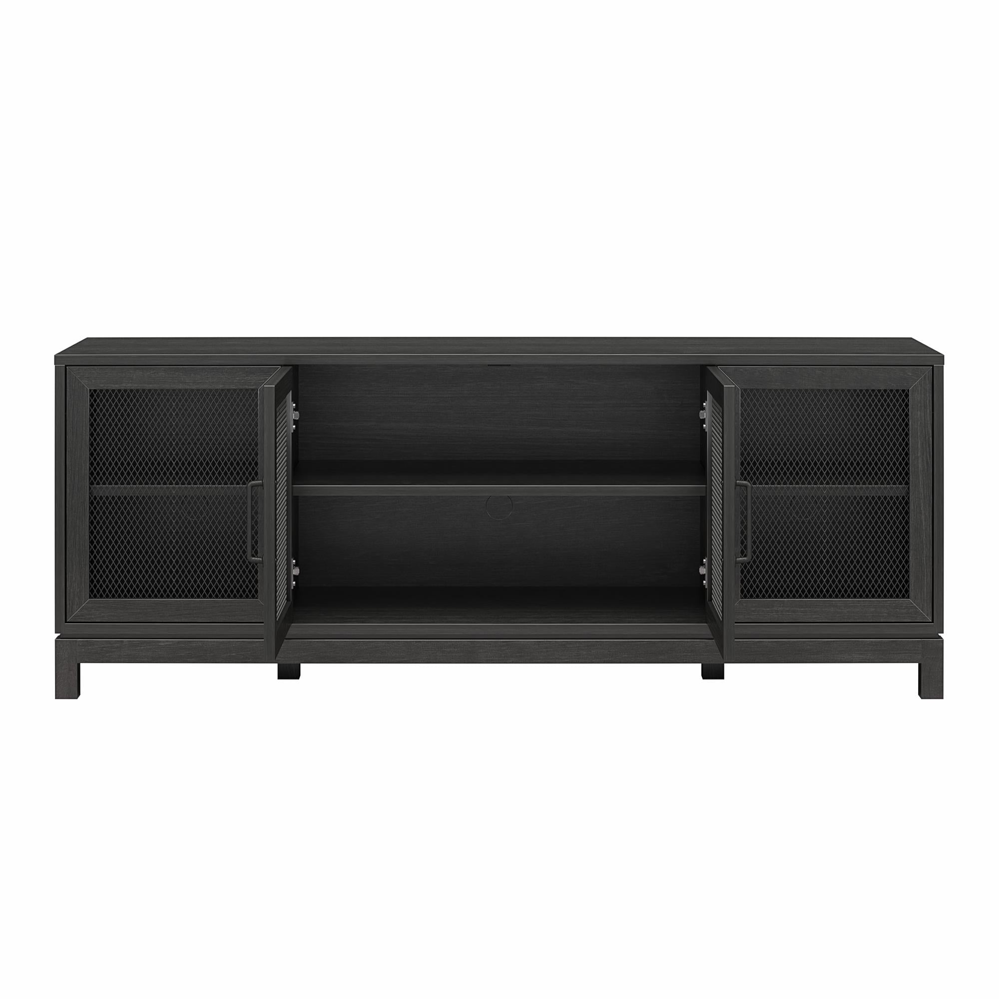Mr. Kate Tess TV Stand for TVs up to 65" - Black Oak