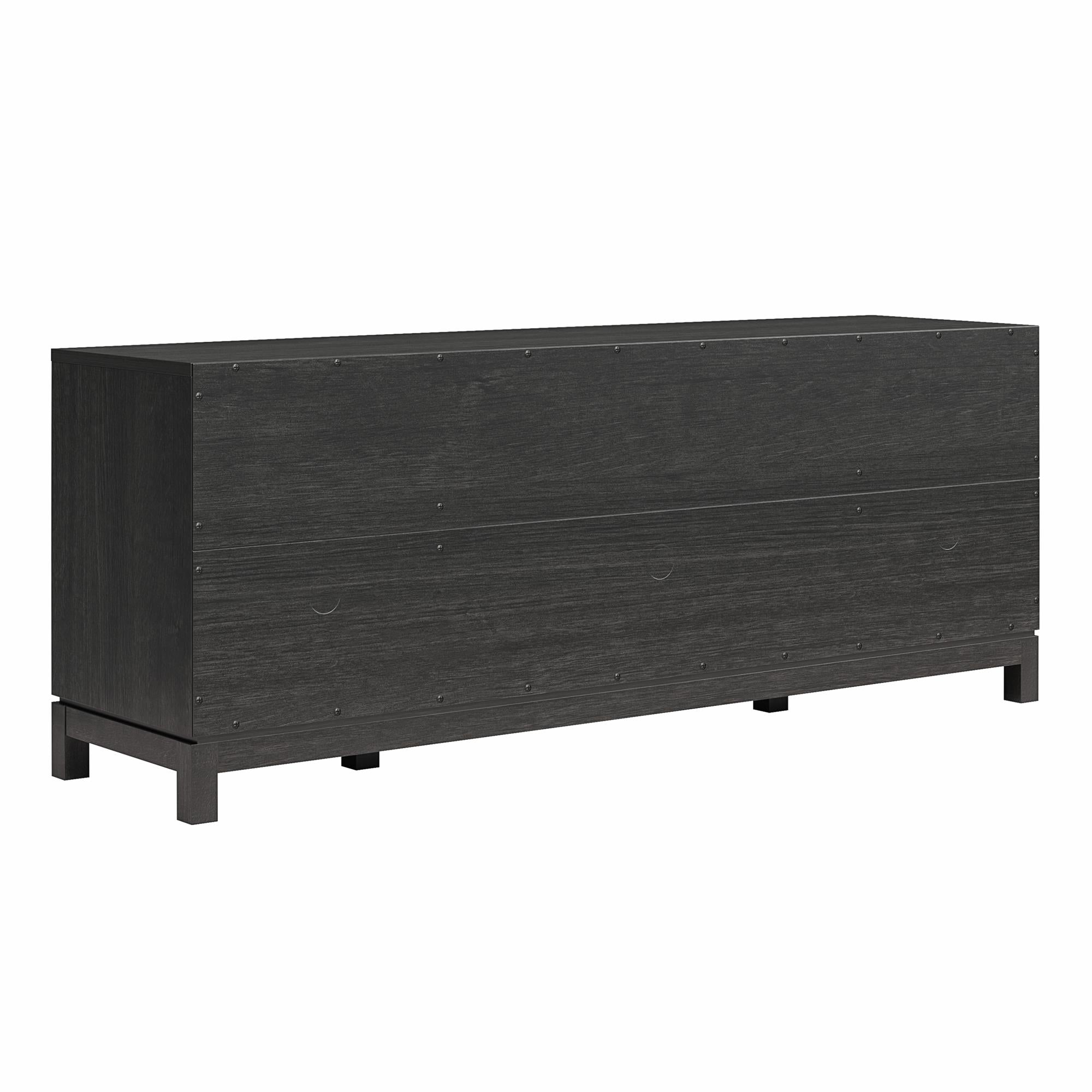 Mr. Kate Tess TV Stand for TVs up to 65" - Black Oak