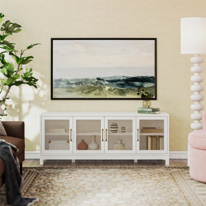 Mr. Kate Tess TV Stand for TVs up to 65" - Ivory Oak