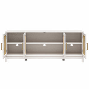 Mr. Kate Tess TV Stand for TVs up to 65" - Ivory Oak