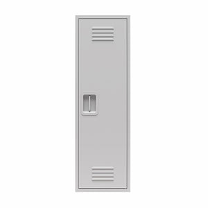 Max & Finn Casey Kids Tall Metal Storage Locker - Dove Gray