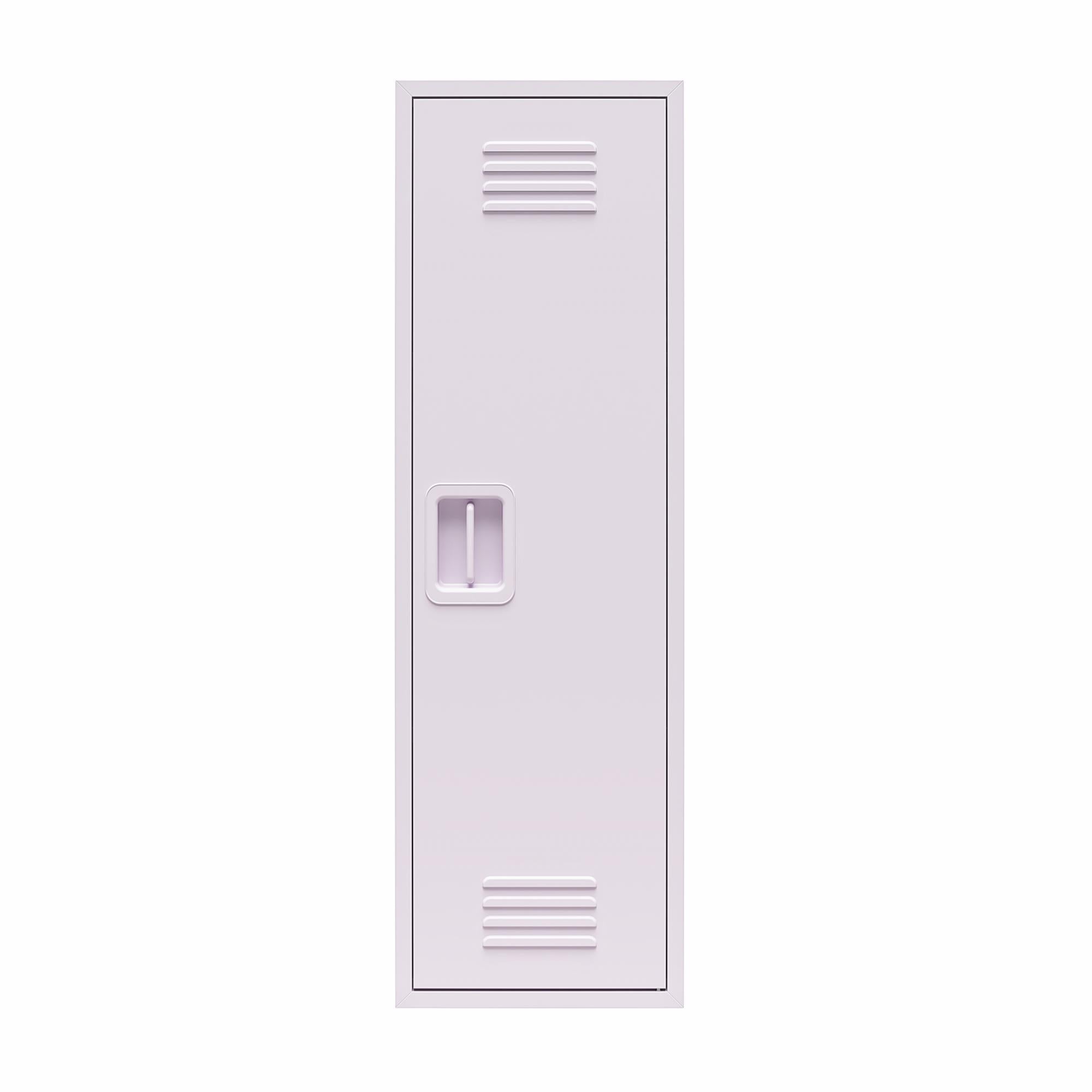 Max & Finn Casey Kids Tall Metal Storage Locker - Lavender