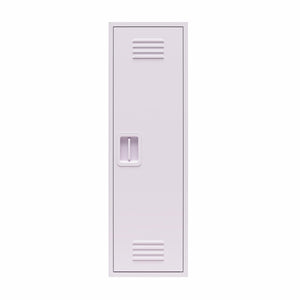 Max & Finn Casey Kids Tall Metal Storage Locker - Lavender