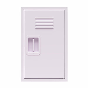 Max & Finn Casey Kids Stackable Mini Metal Storage Locker - Lavender