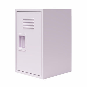 Max & Finn Casey Kids Stackable Mini Metal Storage Locker - Lavender