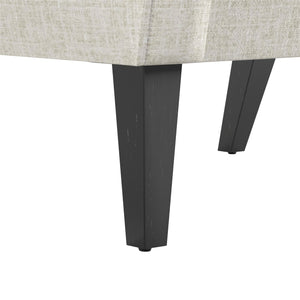 DHP Eleanor Accent Chair - Beige - 1-Seater