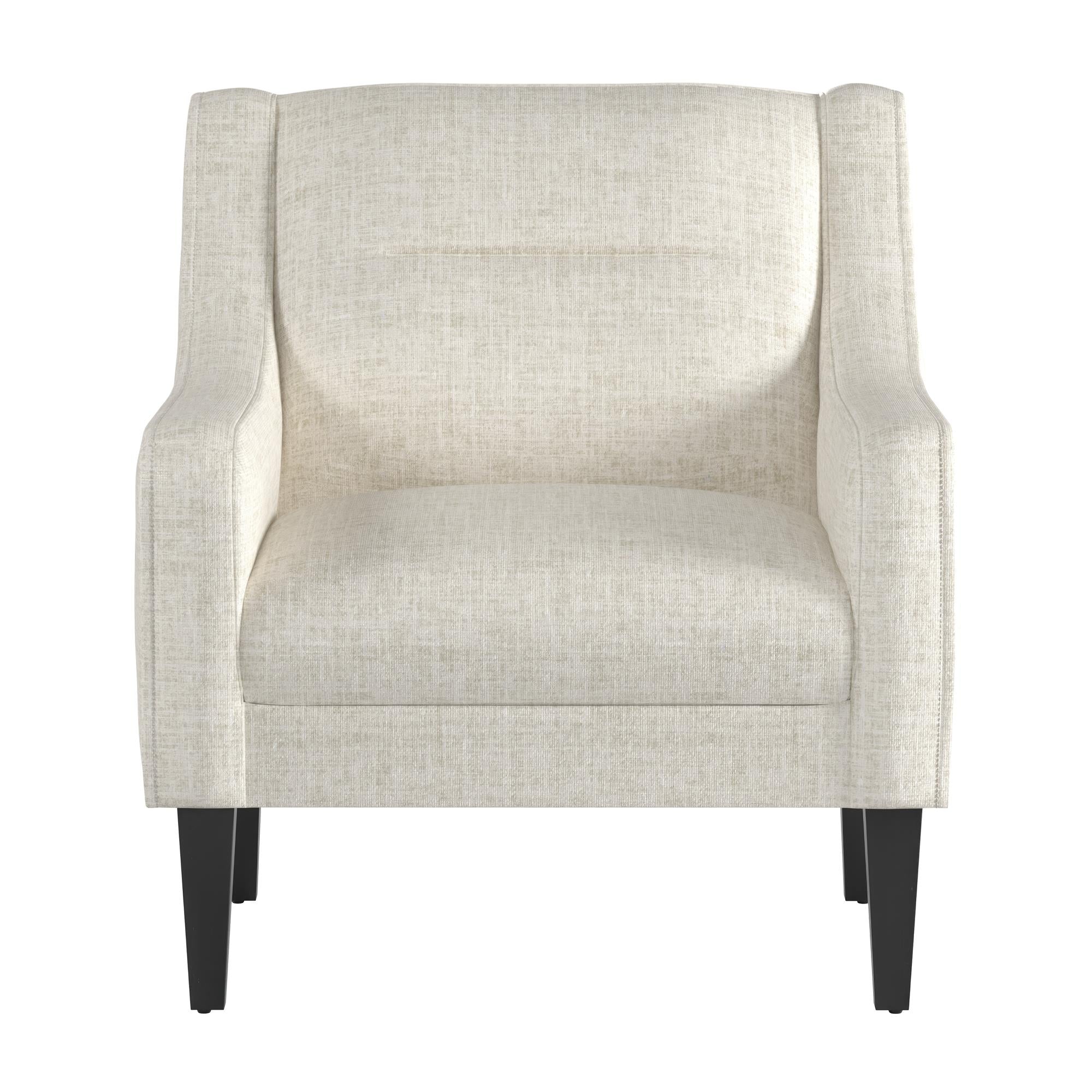 DHP Eleanor Accent Chair - Beige - 1-Seater