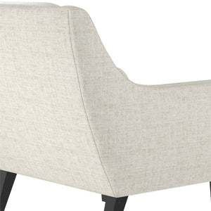 DHP Eleanor Accent Chair - Beige - 1-Seater