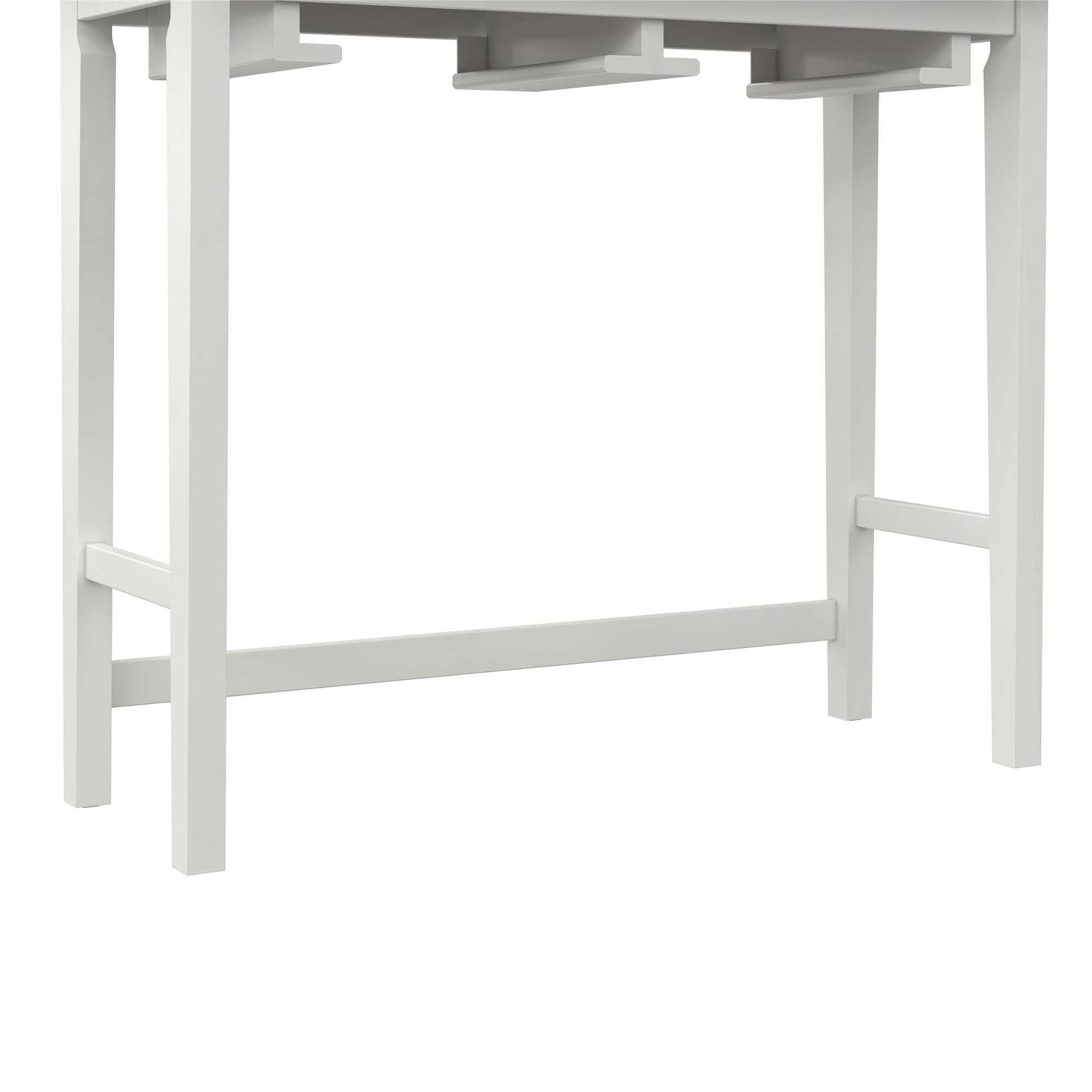 DHP Bryna 3-Piece Dining Set - White