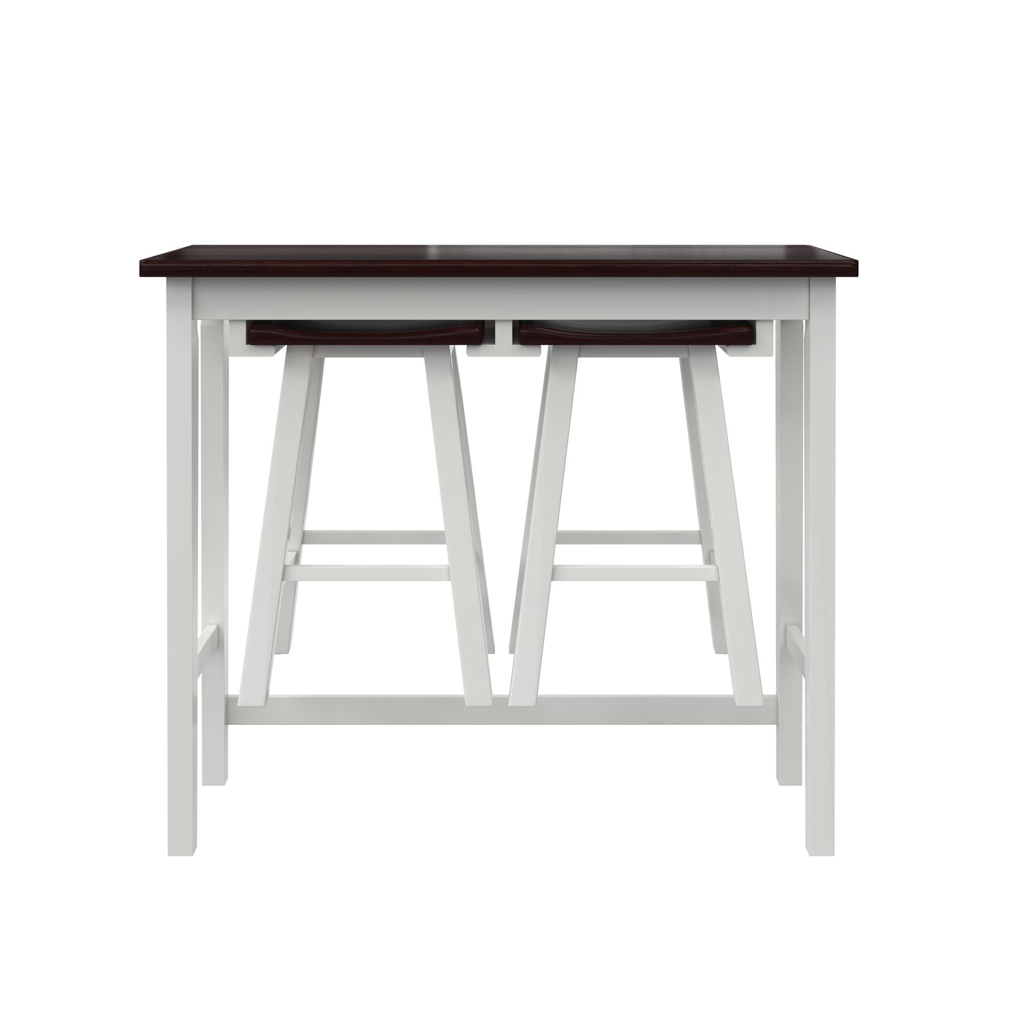 DHP Bryna 3-Piece Dining Set - White