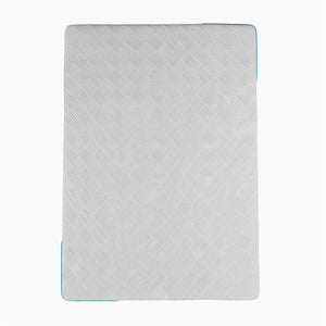Signature Sleep Bliss 8" Charcoal Cool Gel Memory Foam Mattress - White - Full