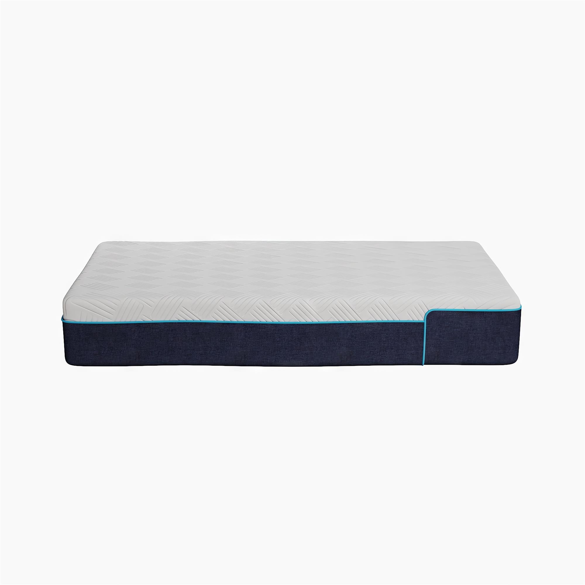 Signature Sleep Bliss 10" Charcoal Cool Gel Memory Foam Mattress - White - Twin