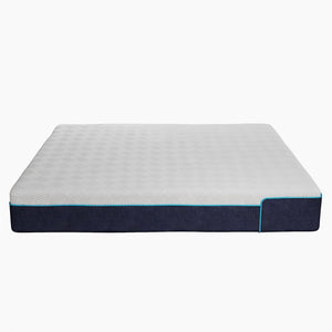 Signature Sleep Bliss 10" Charcoal Cool Gel Memory Foam Mattress - White - King