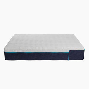 Signature Sleep Bliss 12" Charcoal Cool Gel Memory Foam Mattress - White - Queen