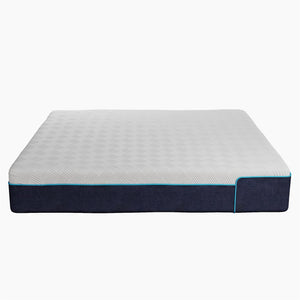 Signature Sleep Bliss 12" Charcoal Cool Gel Memory Foam Mattress - White - King