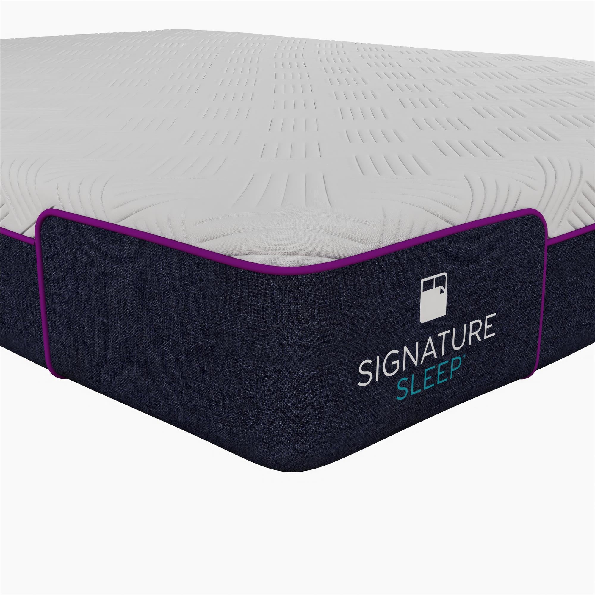 Signature Sleep Memoir 8" Memory Foam Mattress - White - Queen