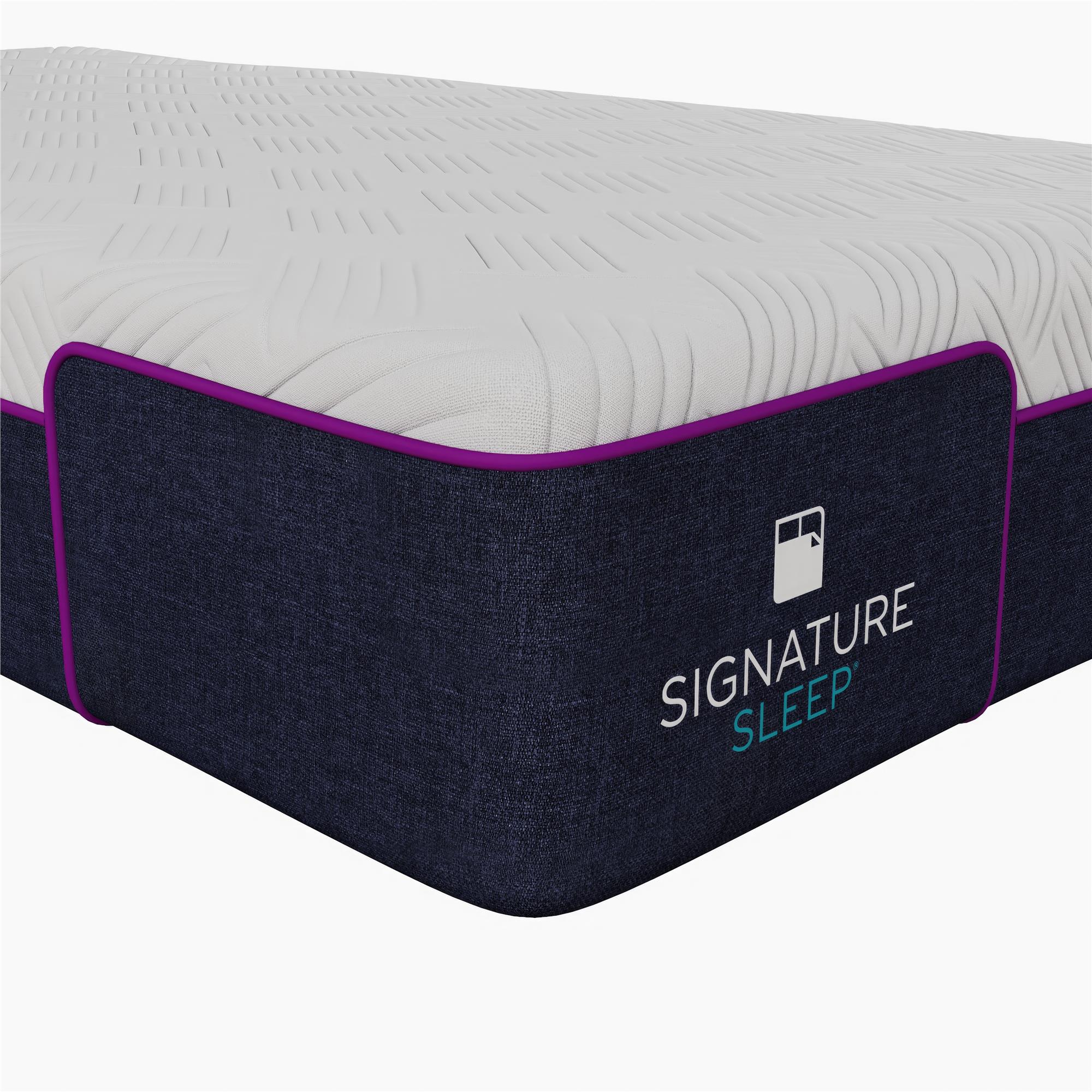 Signature Sleep Memoir 10" Memory Foam Mattress - White - Twin