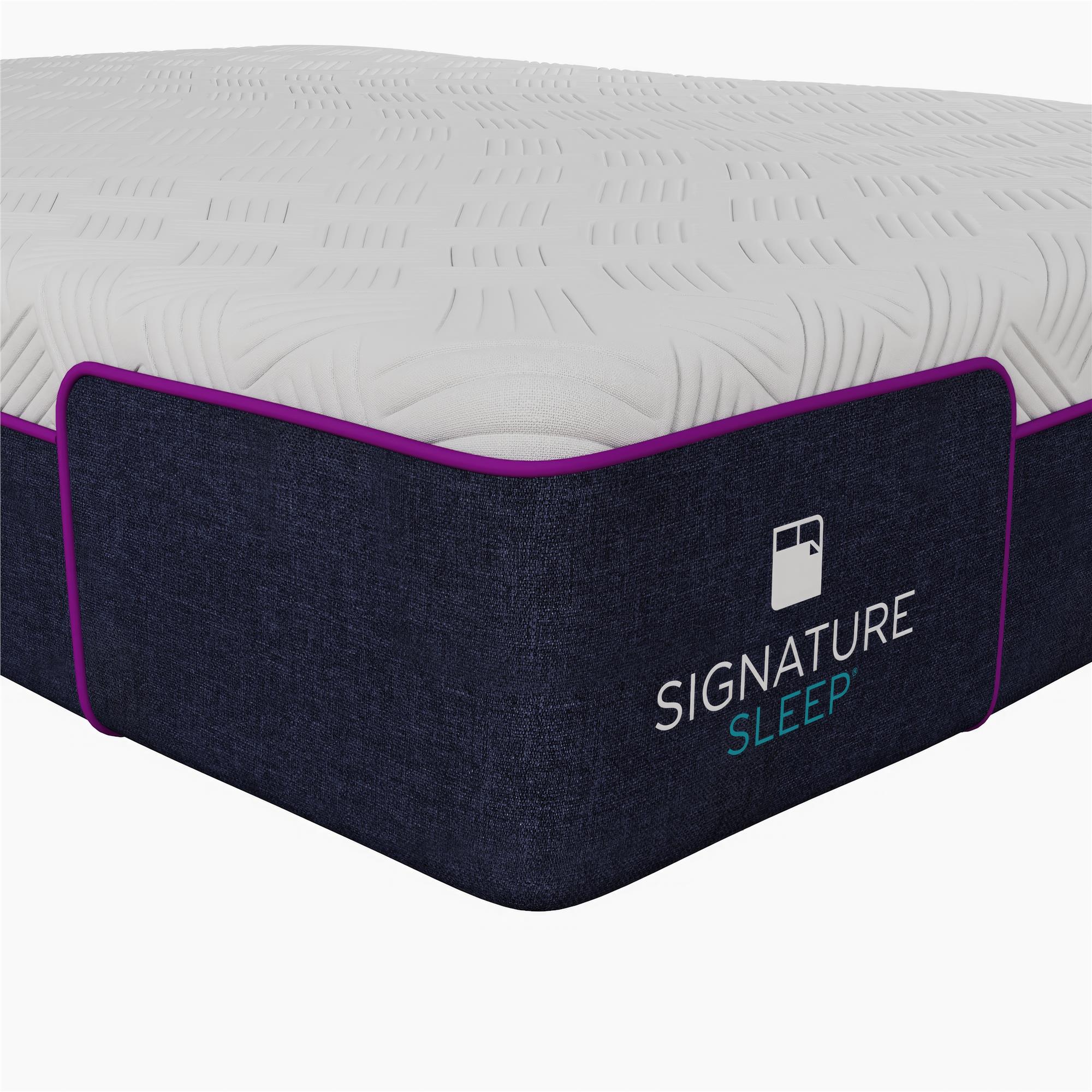 Signature Sleep Memoir 10" Memory Foam Mattress - White - Full