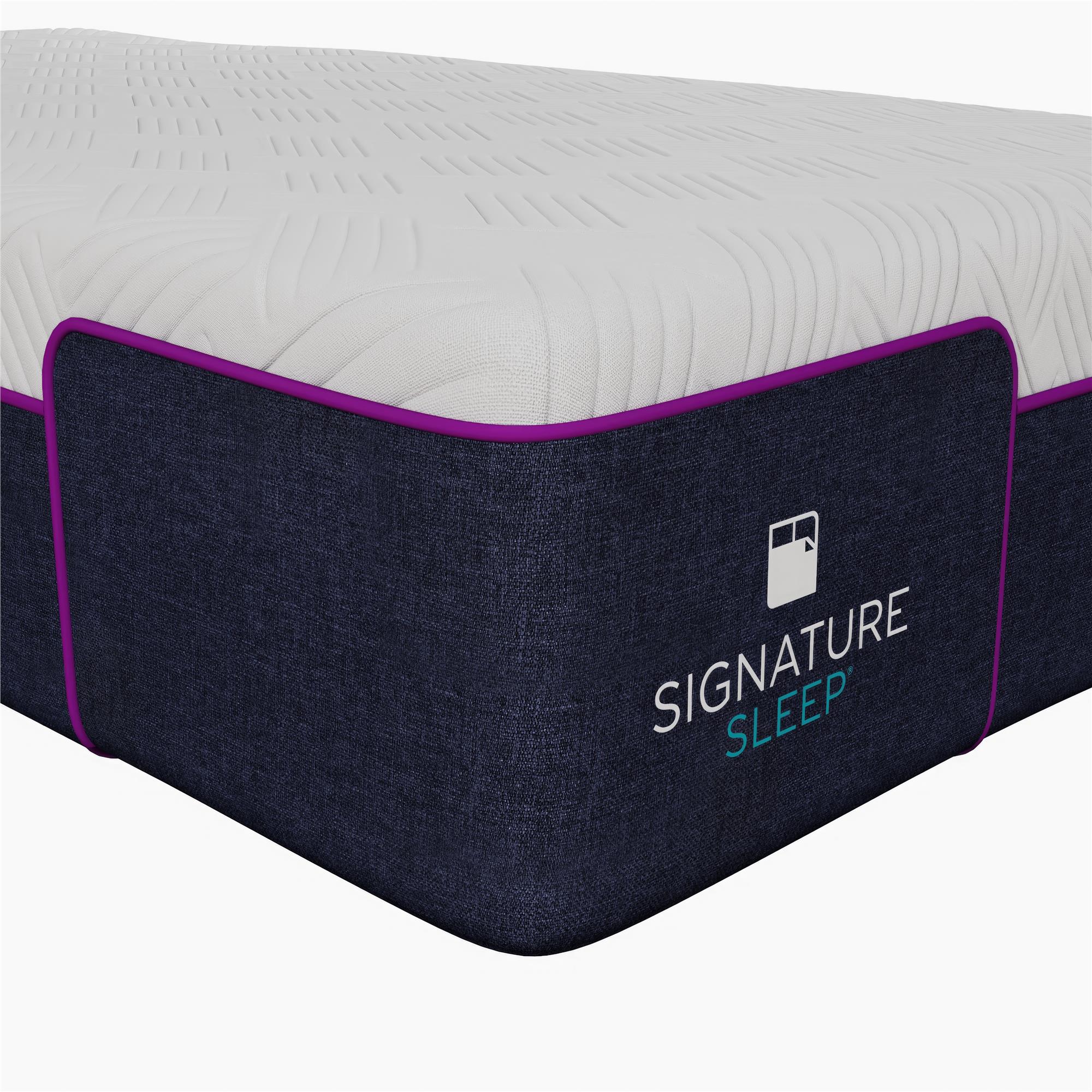 Signature Sleep Memoir 12" Memory Foam Mattress - White - Twin