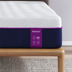 Signature Sleep Memoir 12" Memory Foam Mattress - White - King