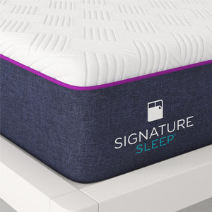 Signature Sleep Memoir 10" Memory Foam Mattress - White - Twin