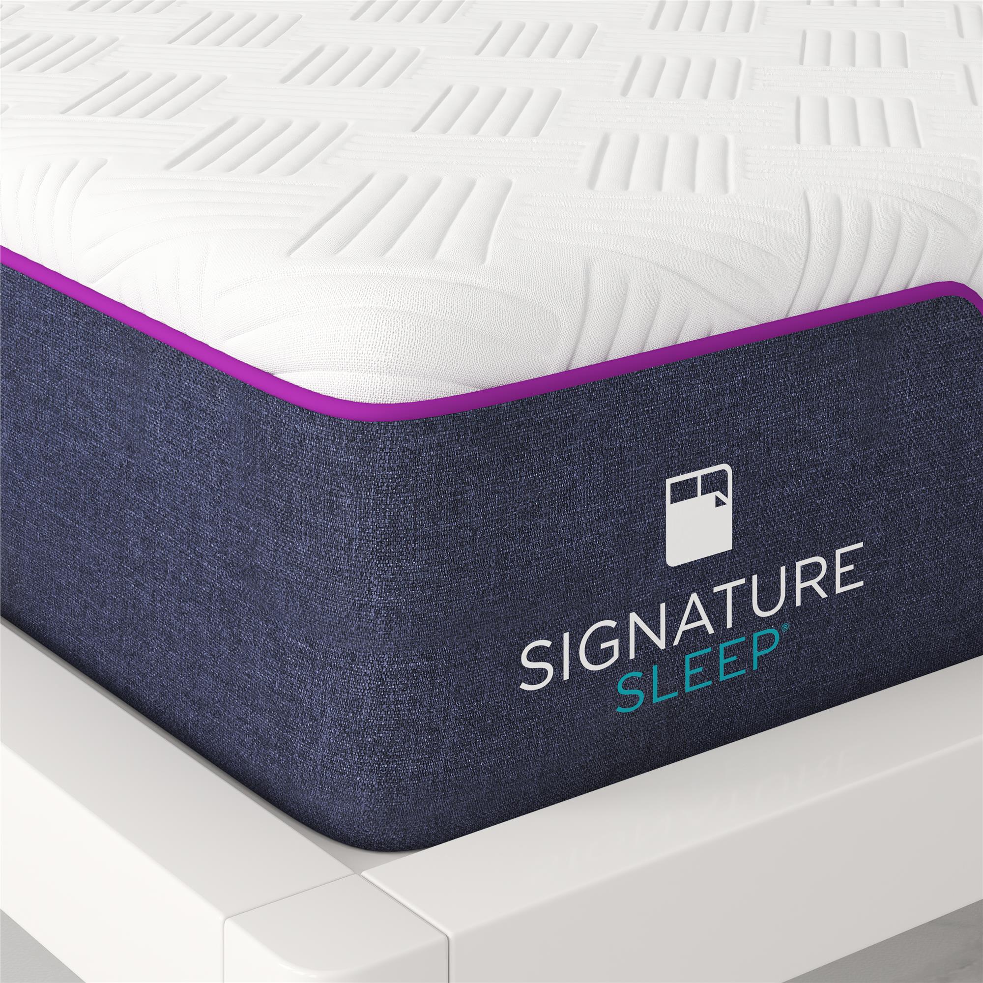 Signature Sleep Memoir 10" Memory Foam Mattress - White - Queen