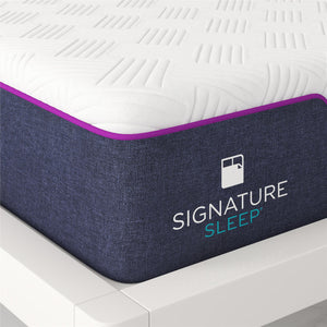 Signature Sleep Memoir 10" Memory Foam Mattress - White - Queen