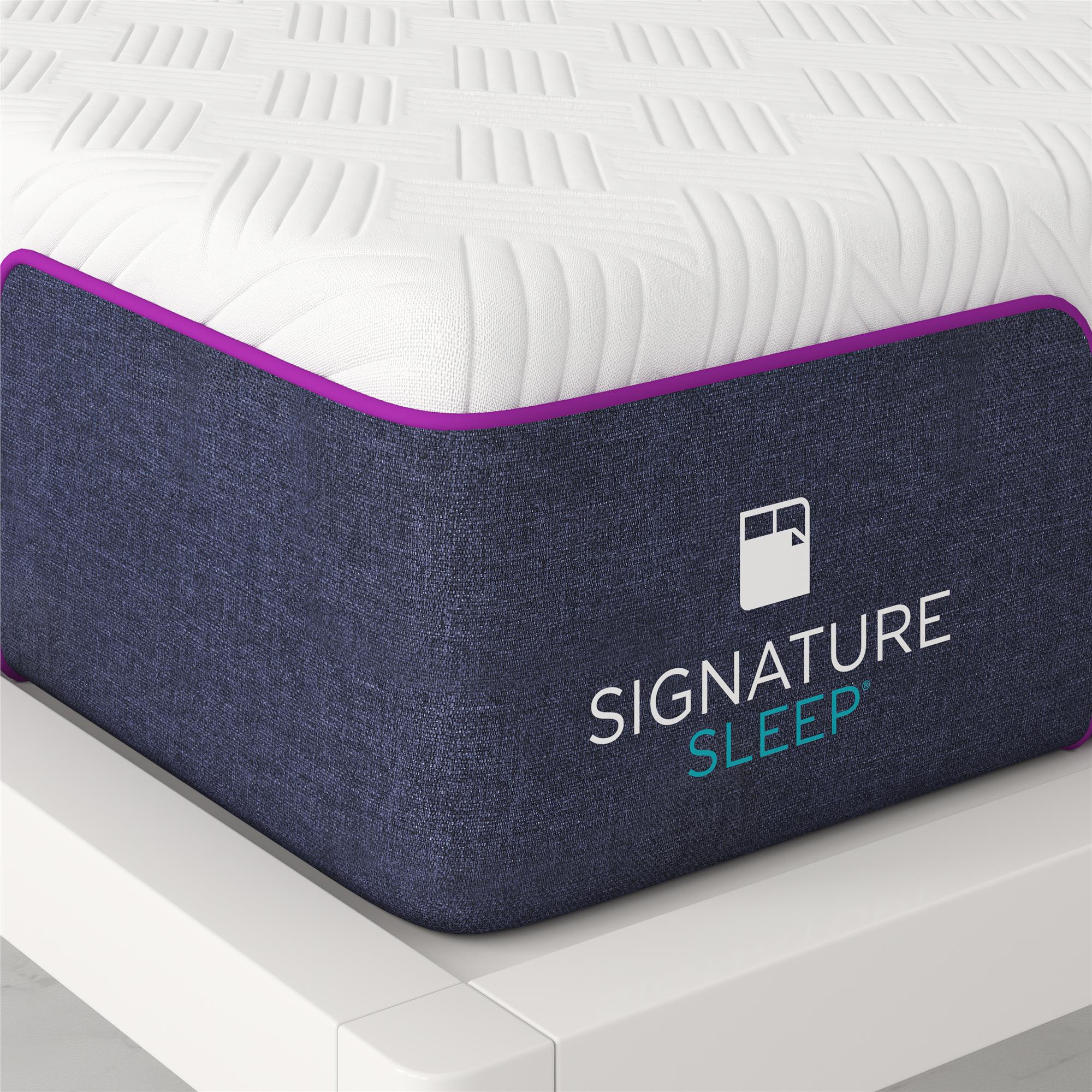 Signature Sleep Memoir 12" Memory Foam Mattress - White - Twin