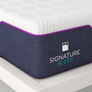 Signature Sleep Memoir 12" Memory Foam Mattress - White - Twin