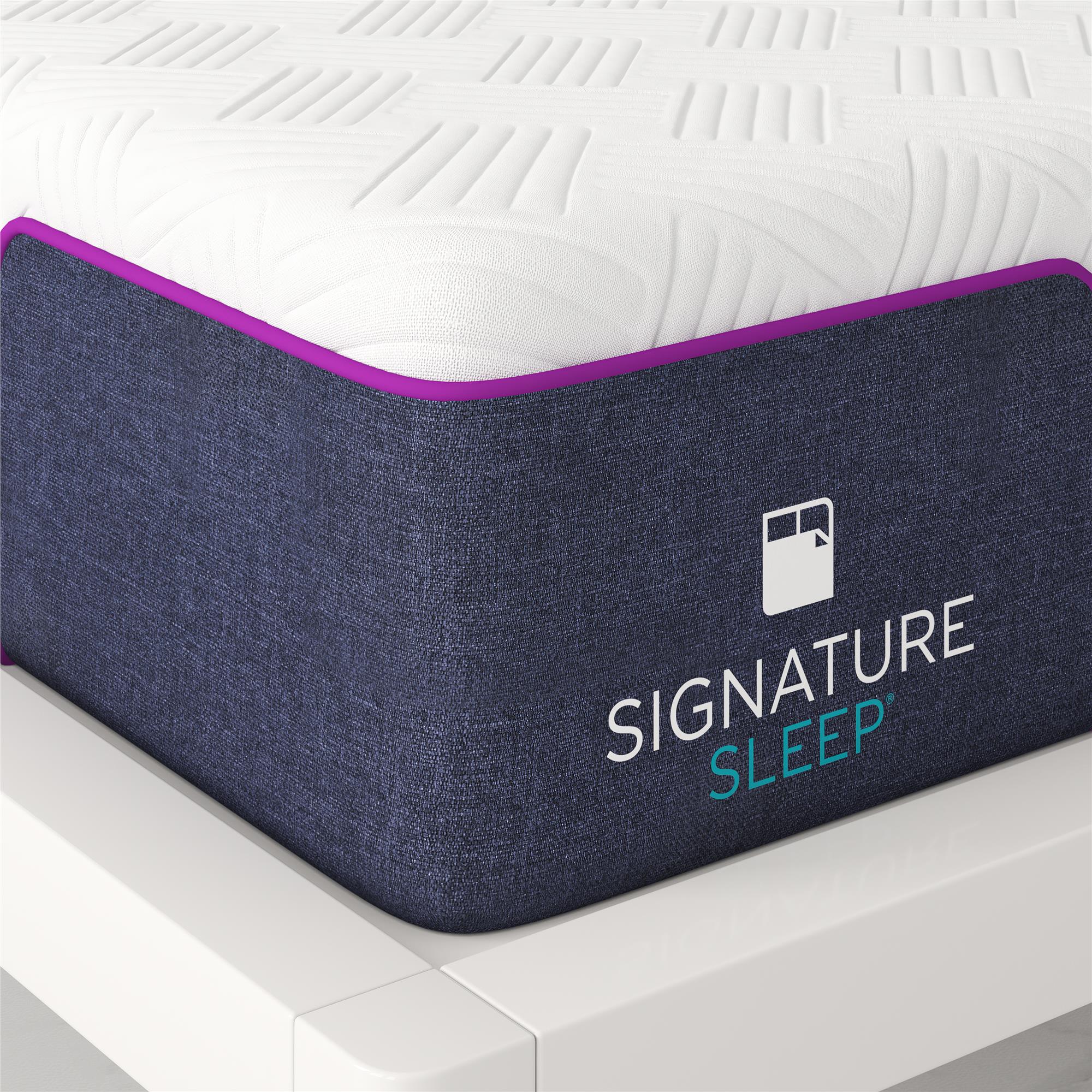 Signature Sleep Memoir 12" Memory Foam Mattress - White - Full