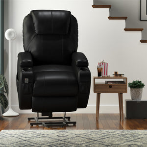 DHP Harold Power Recliner - Black