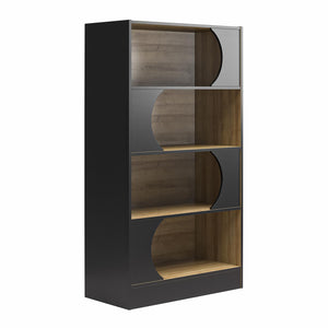 Ameriwood Home Delmar Retro Bookcase - Natural