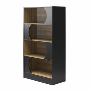 Ameriwood Home Delmar Retro Bookcase - Natural