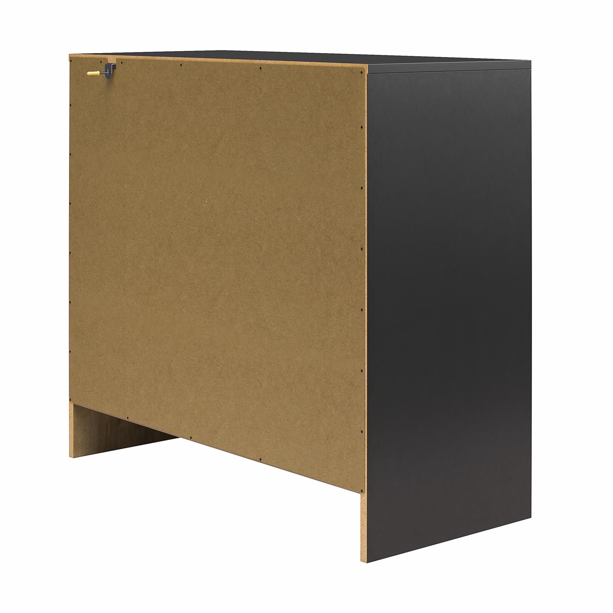 Ameriwood Home Delmar Retro Record Stand - Natural